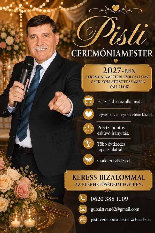 Pisti ceremóniamester 
